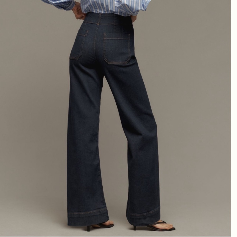 Colette Full-length wide leg pant by Maeve 29P - Picture 2 of 2